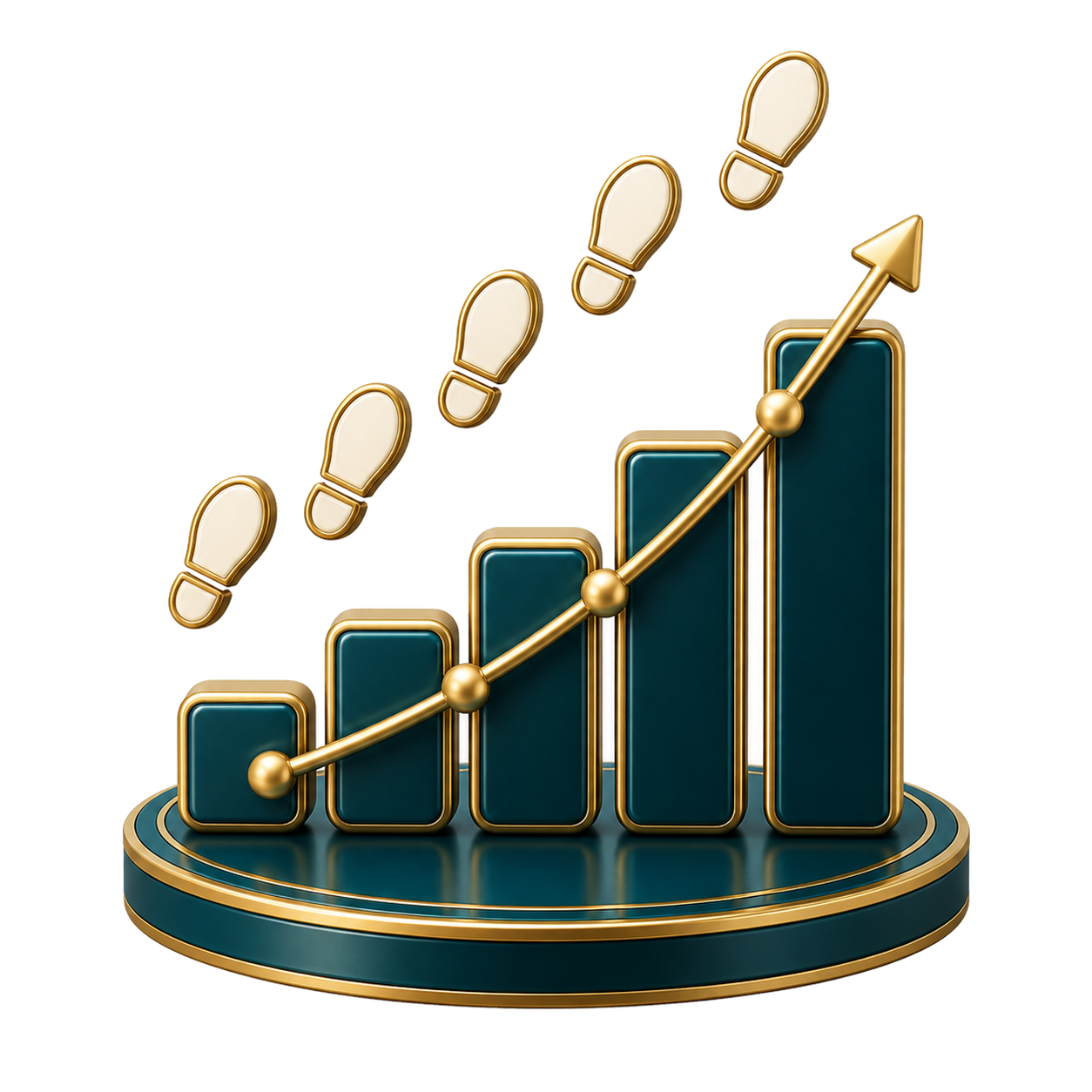 İstatistik gelişim illüstrasyonu